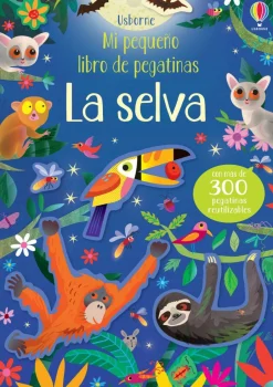 Usborne Mi pequeño libro de pegatinas · La selva