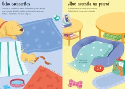 Usborne Mi pequeño libro de pegatinas · Perros y Cachorritos New