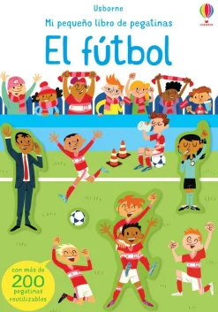 Usborne Mi pequeño libro de pegatinas · El Futbol Sale