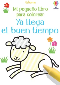 Usborne Mi pequeño libro para colorear · Ya llega el buen tiempo Discount