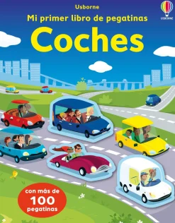 Usborne Mi primer libro de pegatinas · Los coches