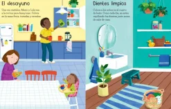 Usborne Mi primer libro de pegatinas · Un día en el cole Discount