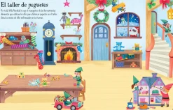 Usborne Mi primer libro de pegatinas · Ya viene Papá Noel New