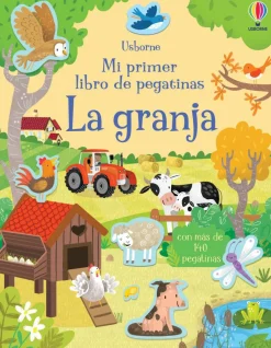 Usborne Mi primer libro de pegatinas · La granja New