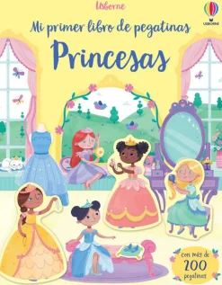 Usborne Mi primer libro de pegatinas · Princesas Online