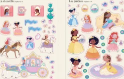 Usborne Mi primer libro de pegatinas · Princesas Online