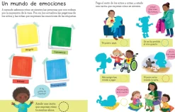 Usborne Mi primer libro de pegatinas · Las Emociones Sale