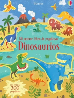 Usborne Mi primer libro de pegatinas · Dinosaurios Best