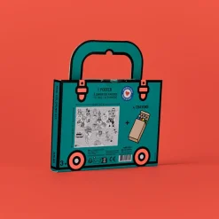 Omy Mini Pocket Atlas para colorear + 4 lápices · Clearance