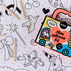 Omy Mini Pocket Unicornio para colorear + 4 lápices · Clearance