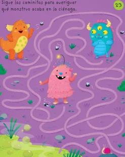 Usborne Mis primeros pasatiempos brujas, monstruos y fantasmas Outlet