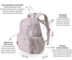 Tutete Mochila Infantil Geometric Nature Outlet