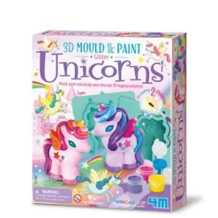 4M Moldea y Pinta Unicornios 3D · Sale