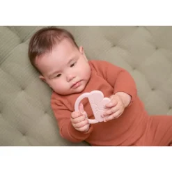 Little Dutch Mordedor silicona flor rosa · Outlet