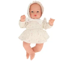 Monnëka Muñeco Helena con Vestido White Flowers Sale
