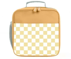 Monnëka Nevera Rígida Big Stripes Yellow Chess Sale