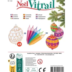 Sentosphère Noël Vitrail Outlet