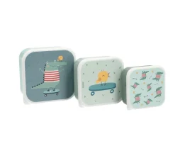 Tutete Pack 3 Cajas Almuerzo Croc Best