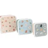 Tutete Pack 3 Cajas Almuerzo Geometric Nature Clearance