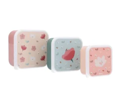 Tutete Pack 3 Cajas Almuerzo Little Garden