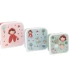 Tutete Pack 3 Cajas Almuerzo Little Red