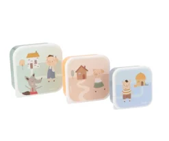 Tutete Pack 3 Cajas Almuerzo The Three Little Pigs Outlet