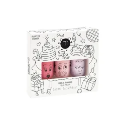 Nailmatic Pack de 3 Esmaltes de Uñas Party · Hot