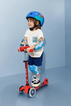 Micro Pack Rodilleras y coderas Azules Best