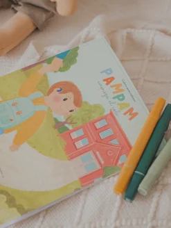 Pampam empieza el cole - Libro para colorear Outlet