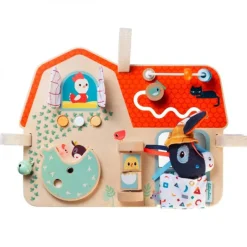 Lilliputiens Panel de actividades de la granja Best