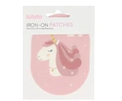 Tutete Parche termoadhesivo para ropa 2 uds Magical Unicorn Best