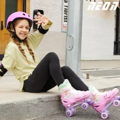 Yvolution Patines Combo Neon Rainbow · Clearance