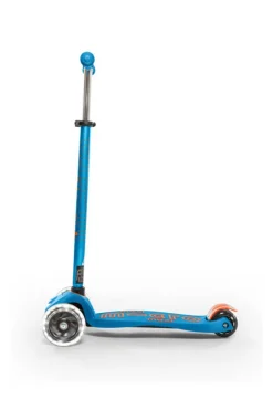 Micro Patinete Maxi Deluxe LED · Azul Caribe Best