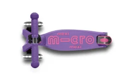 Micro Patinete Maxi Deluxe Plegable Led · Lila Online