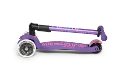 Micro Patinete Maxi Deluxe Plegable Led · Lila Online