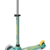 Micro Patinete Mini Deluxe ECO LED · Menta Hot