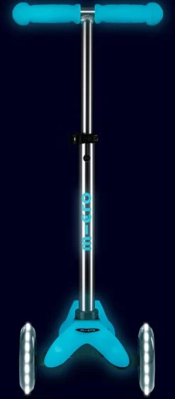 Micro Patinete Mini Deluxe Glow LED · Aqua Discount