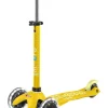 Micro Patinete Mini Deluxe LED · Amarillo Sale