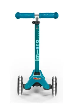 Micro Patinete Mini Deluxe LED · Aqua Online