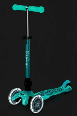 Micro Patinete Mini Deluxe Plegable Orion LED · Azul Best