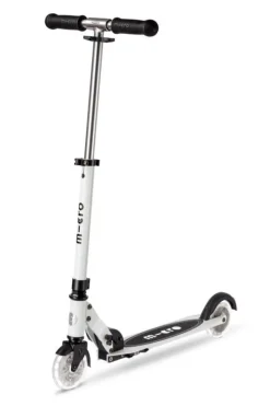 Micro Patinete Sprite Glow LED · Blanco/Azul Outlet