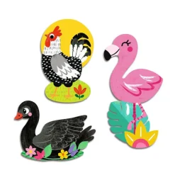 Djeco Pegatinas Pájaros · New
