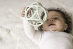 Little Dutch Pelota sensorial silicona verde ·