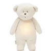 Moonie Peluche Luz-Sonido Oso Orgánico 2.0 Polar Natur New