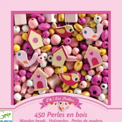 Djeco Perlas de Madera Pájaros · Outlet