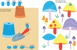 Usborne Pinta con los dedos · Jardines Best
