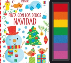 Usborne Pinta con los dedos · Navidad Online