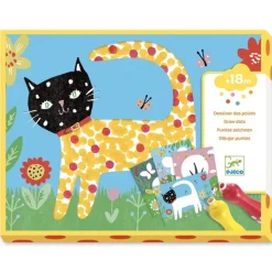 Djeco Pintura colorear a puntitos · Outlet