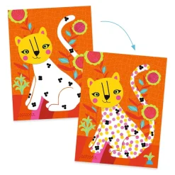 Djeco Pintura colorear y punto pelota! · New