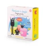Moulin Roty Pintura de dedos fluorescente Schmouks · Outlet